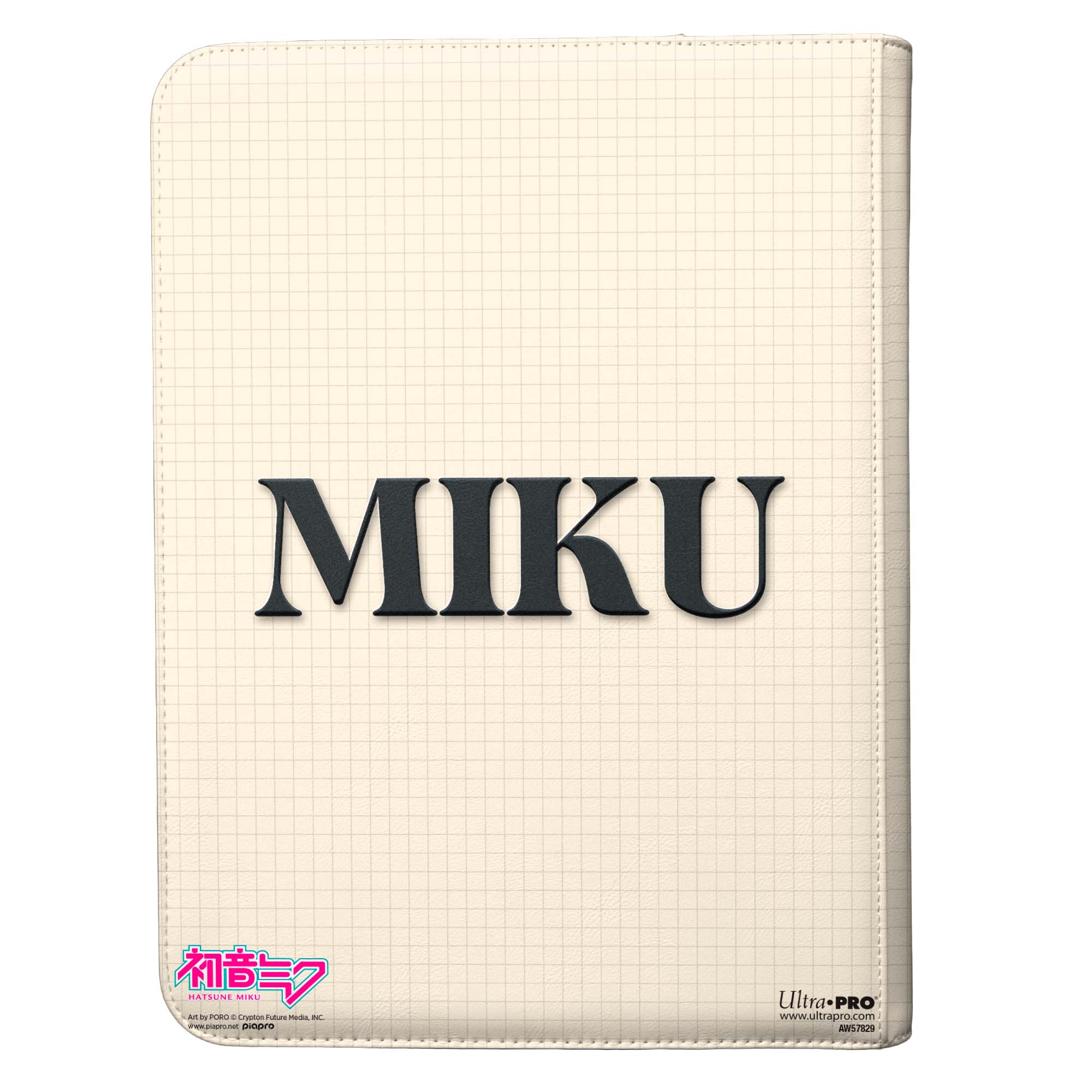 UP - Zip Binder Pro - 9Pkt Hatsune Miku Retro Soundscapes **Pre-Order**