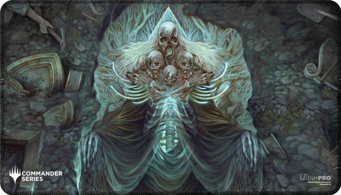 UP Playmat MTG Commander Series Three Color Wedge Myrkul Stitched
