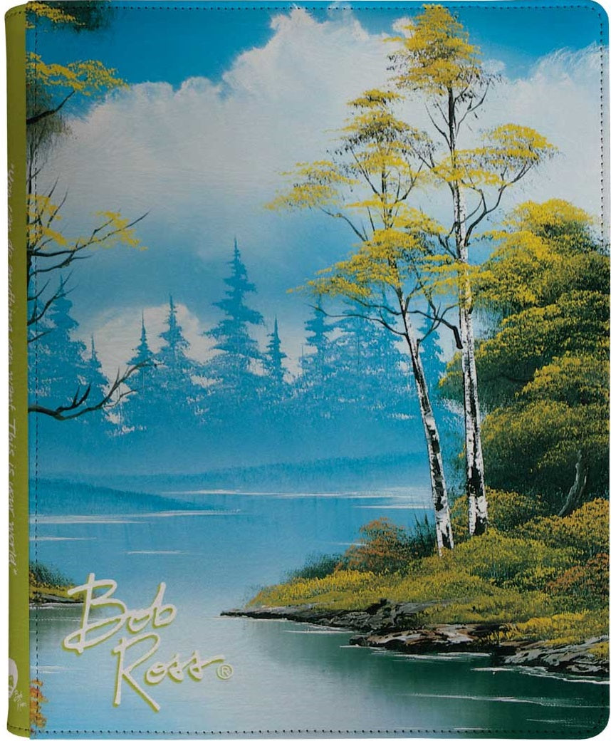 UP Zip Binder Pro - 9Pkt. - Bob Ross Lakeside Path **Pre Order**