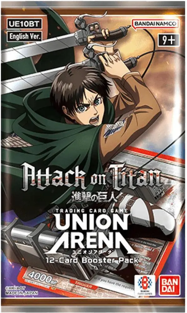 Union Arena: Attack On Titan Booster Pack