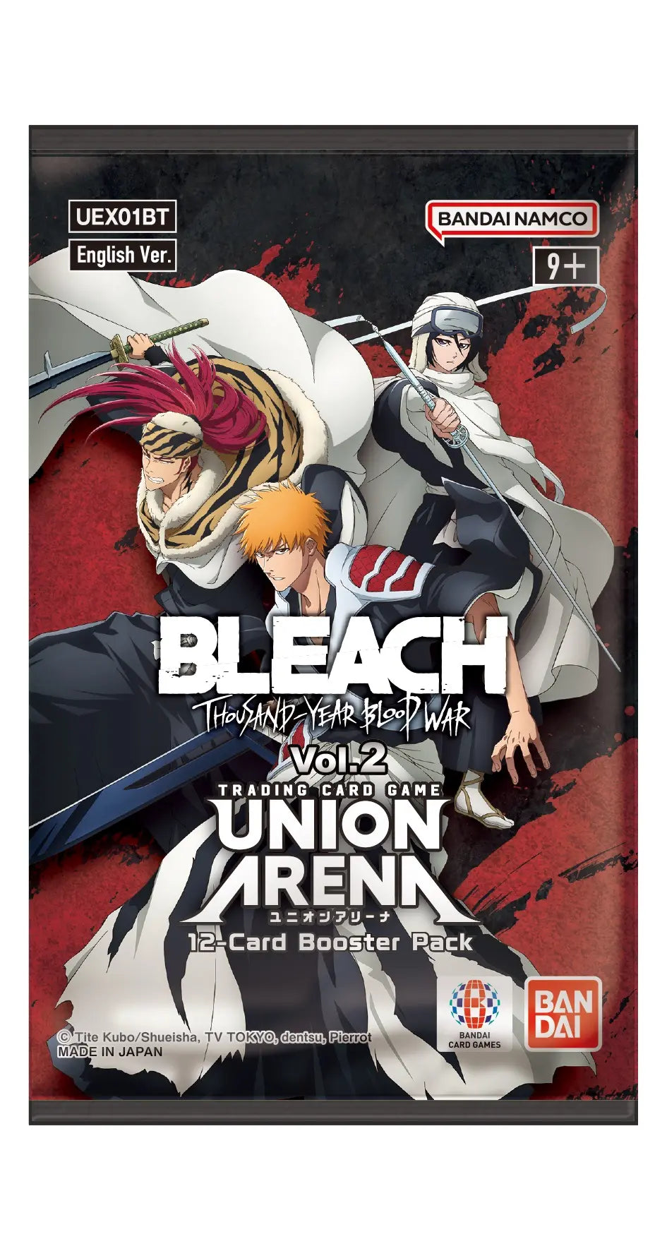 Union Arena: Bleach Thousand year Blood War Volume 2 Booster Pack