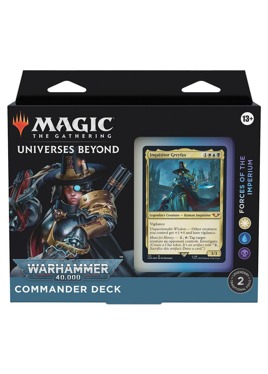 Universes Beyond: Warhammer 40,000 - Commander Deck - Forces of the Imperium