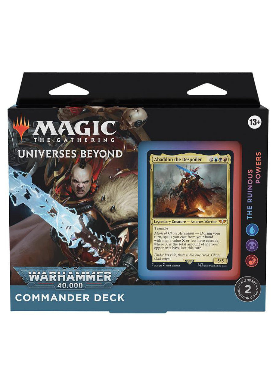 Universes Beyond: Warhammer 40,000 - Commander Deck - The Ruinous Powers