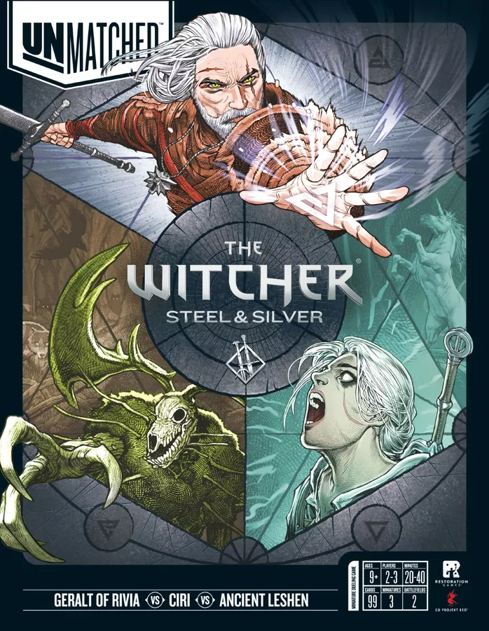 Unmatched: The Witcher – Steel And Silver