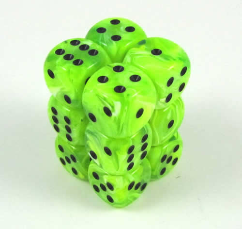 Chessex: 16mm 12D6 Dice Block - Vortex