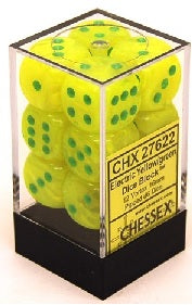 Chessex: 16mm 12D6 Dice Block - Vortex