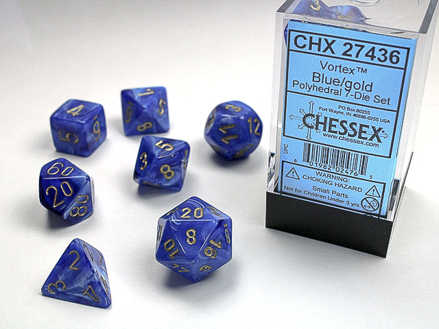 Chessex: Polyhedral 7-Dice Set - Vortex
