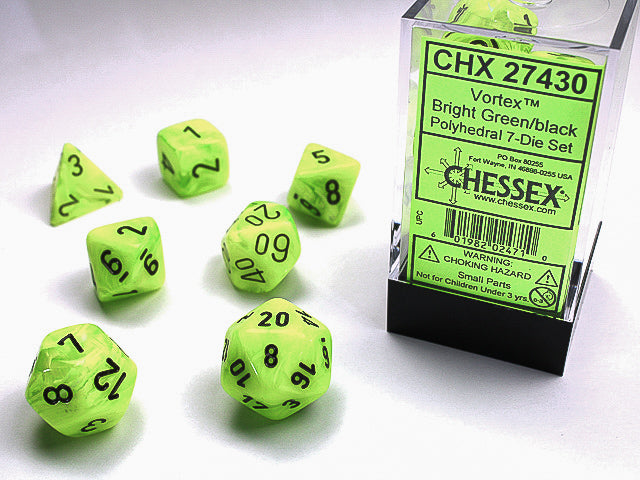 Chessex: Polyhedral 7-Dice Set - Vortex