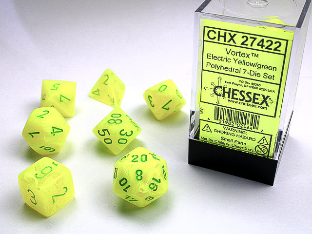 Chessex: Polyhedral 7-Dice Set - Vortex