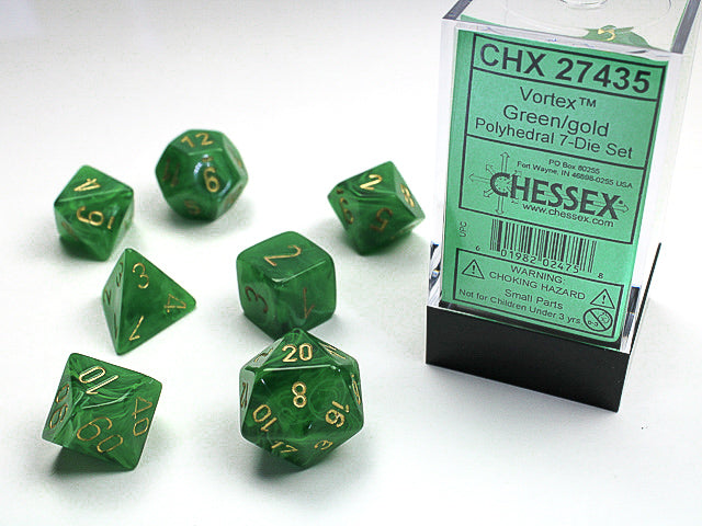 Chessex: Polyhedral 7-Dice Set - Vortex