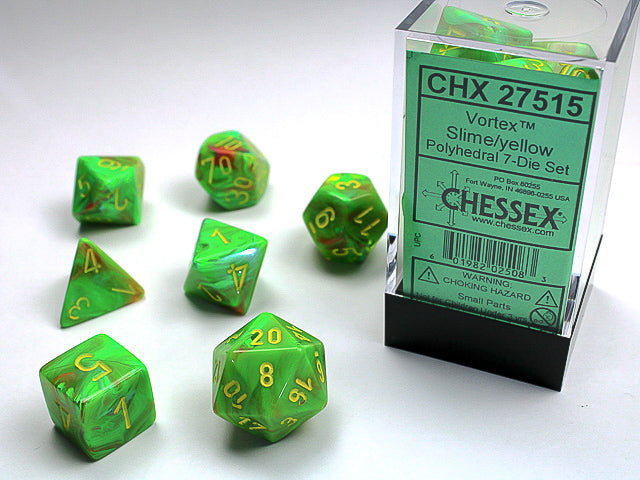 Chessex: Polyhedral 7-Dice Set - Vortex