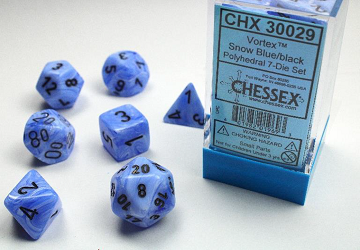 Chessex: Polyhedral 7-Dice Set - Vortex