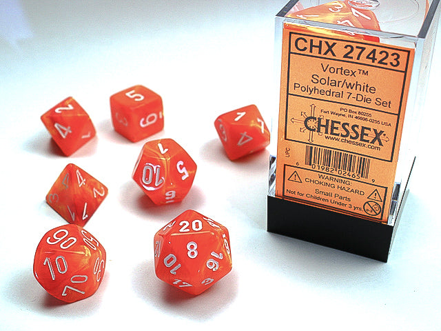 Chessex: Polyhedral 7-Dice Set - Vortex