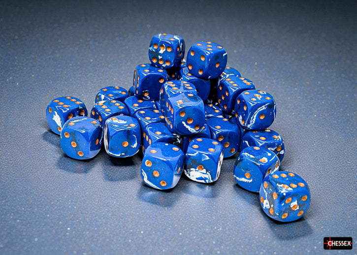Chessex: 12mm 36D6 Dice Block - Brush