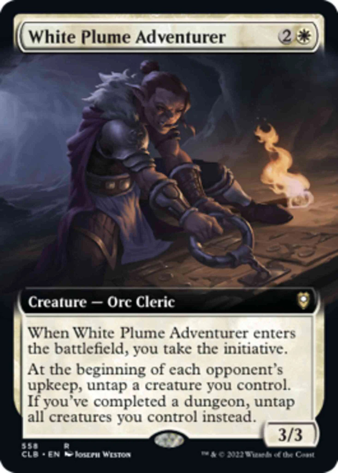 White Plume Adventurer - Commander Legends: Battle for Baldur's Gate - 558