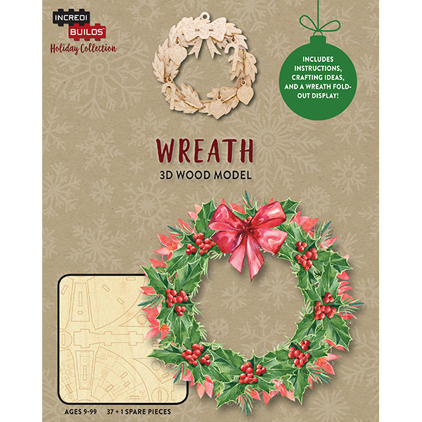 Incredibuilds: Wreath (Holiday Collection)