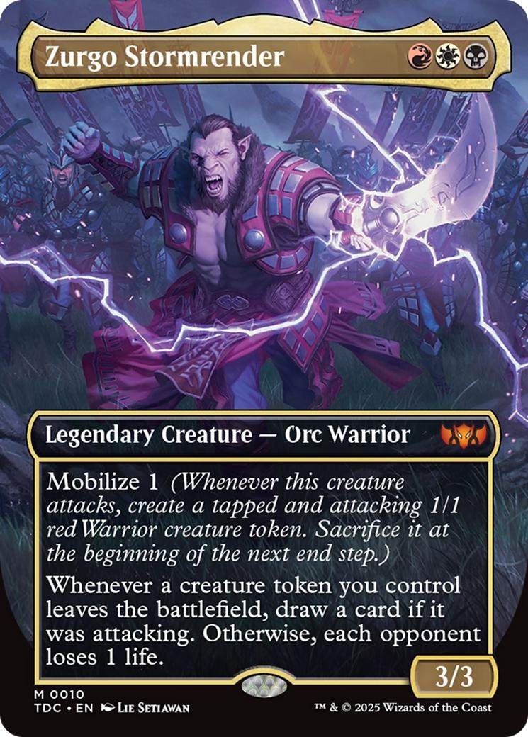 Zurgo Stormrender - Tarkir: Dragonstorm Commander - 10