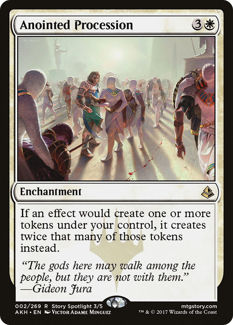 Anointed Procession - Amonkhet - 2