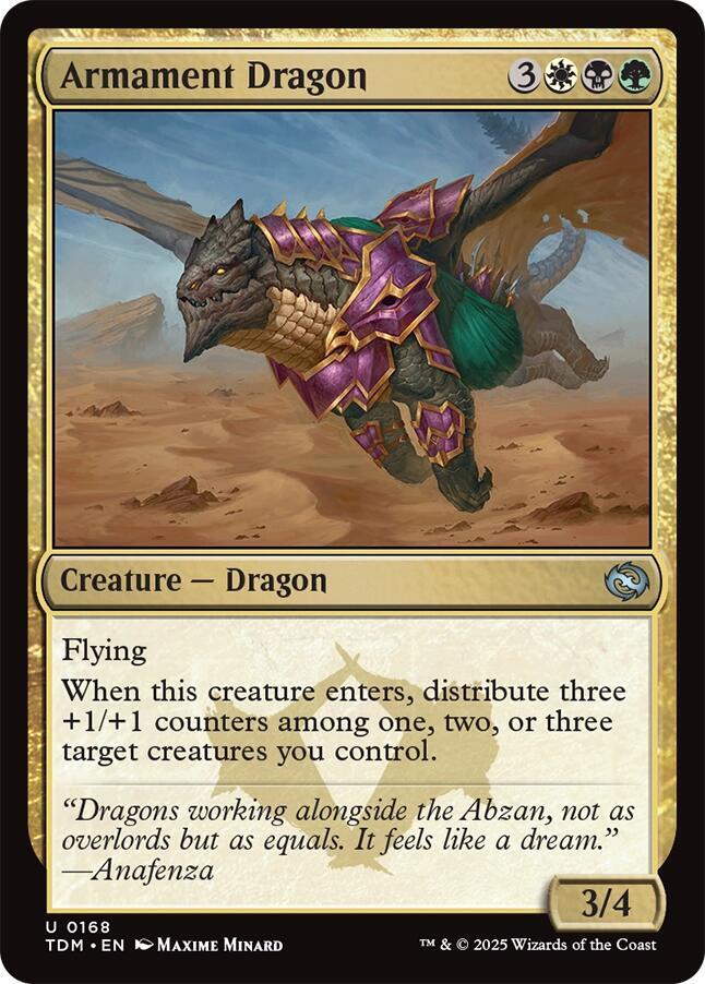 Armament Dragon - Tarkir: Dragonstorm - 168
