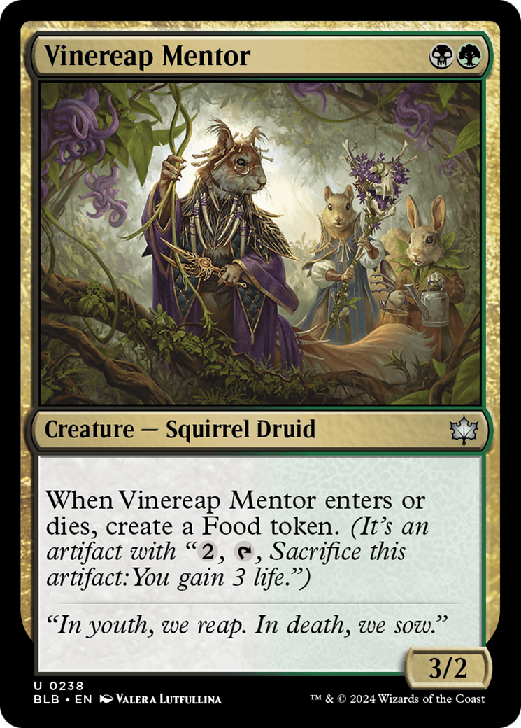 Vinereap Mentor - Bloomburrow - 238