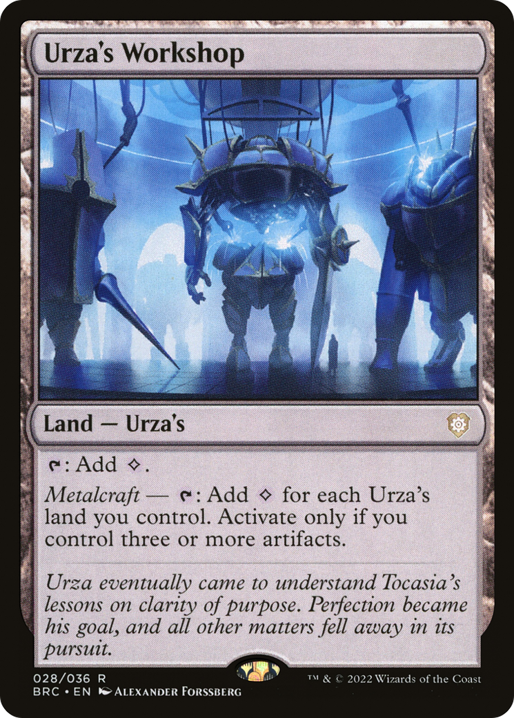 Urza's Workshop - The Brothers' War Commander - 28