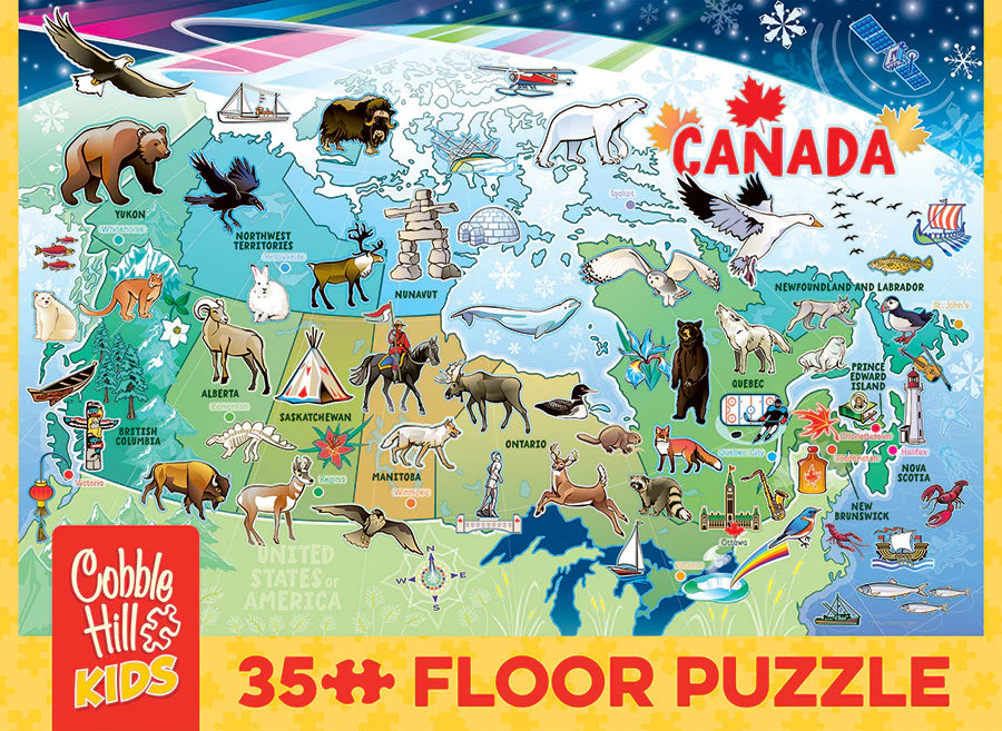 Map of Canada 35pcs