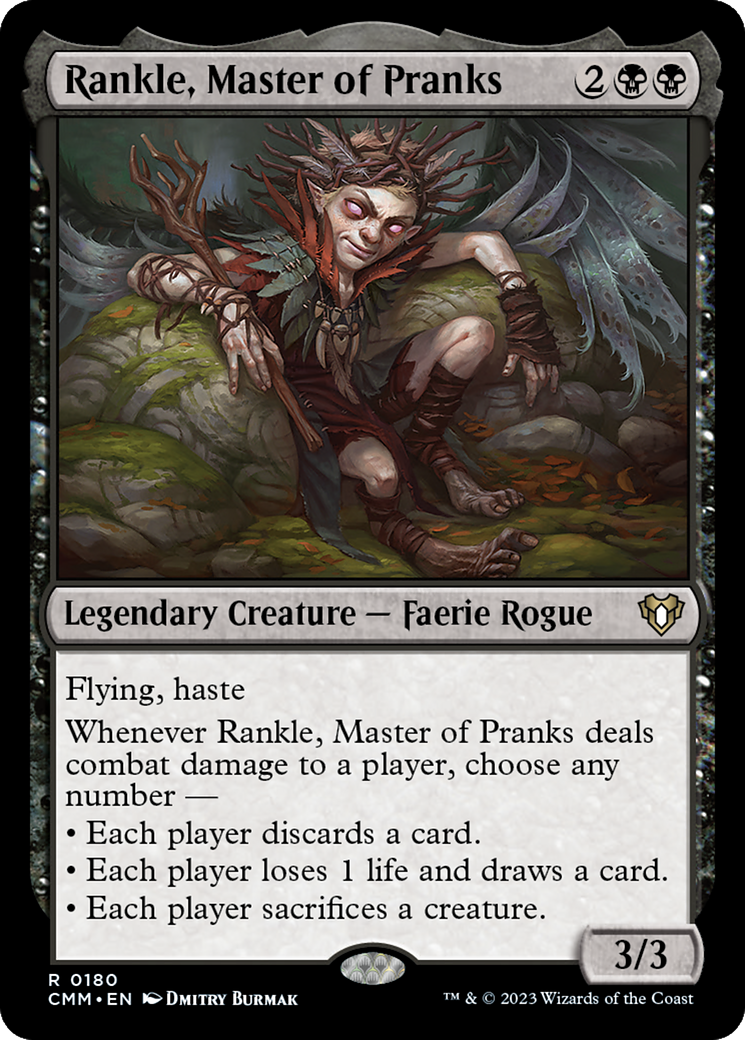 Rankle, Master of Pranks - Commander Masters - 180