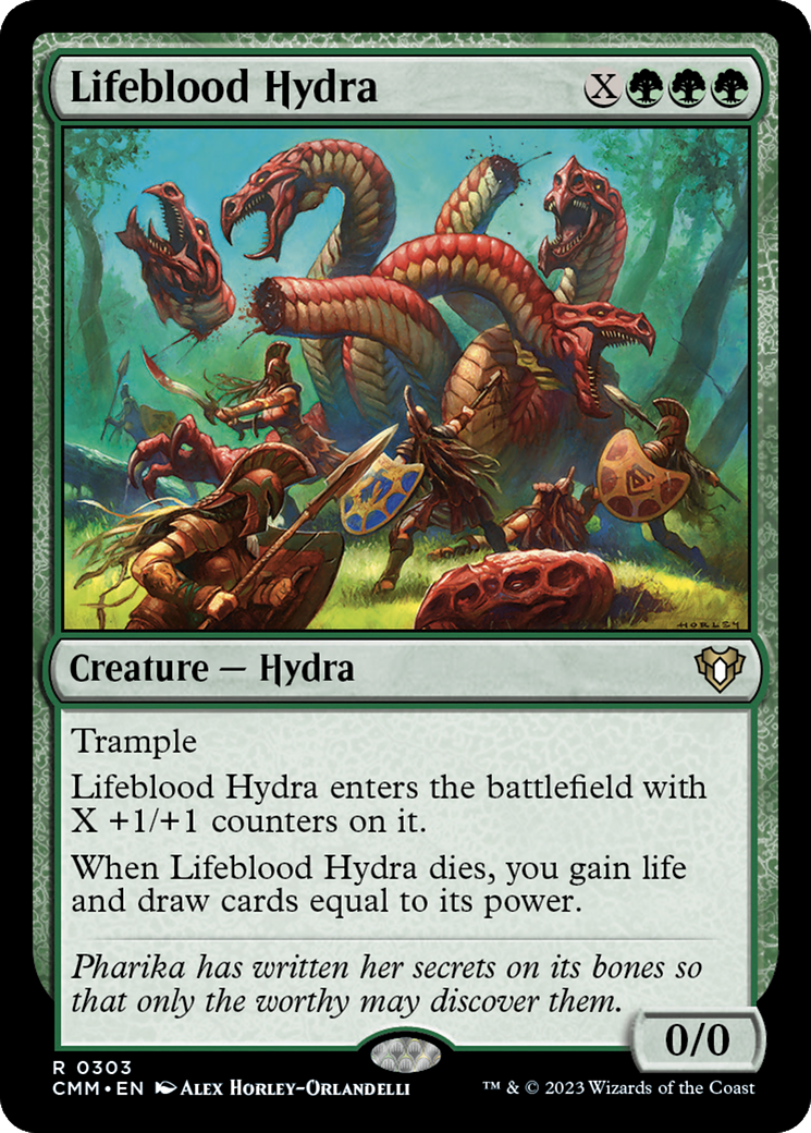 Lifeblood Hydra - Commander Masters - 303