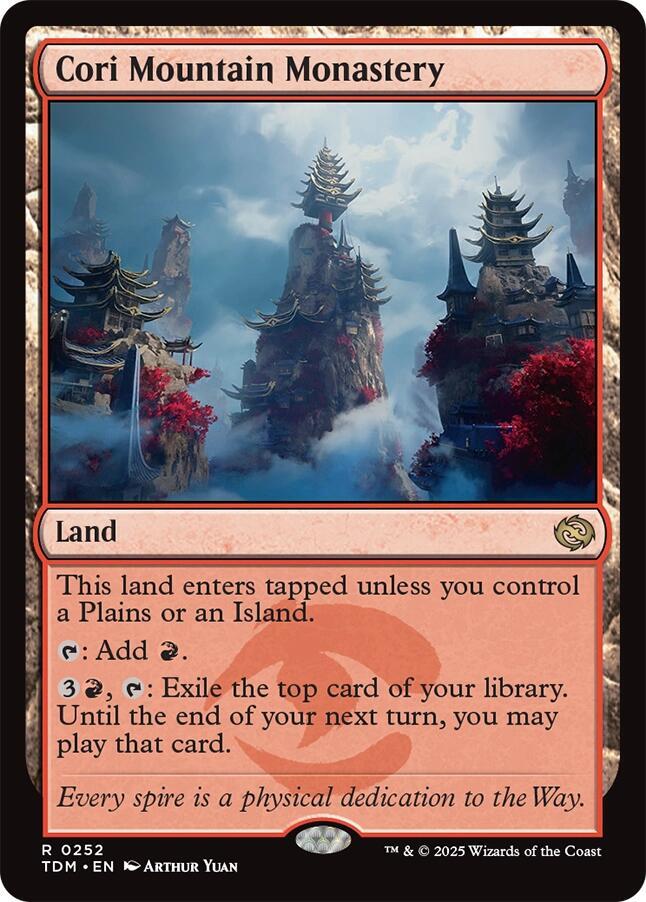 Cori Mountain Monastery - Tarkir: Dragonstorm - 252