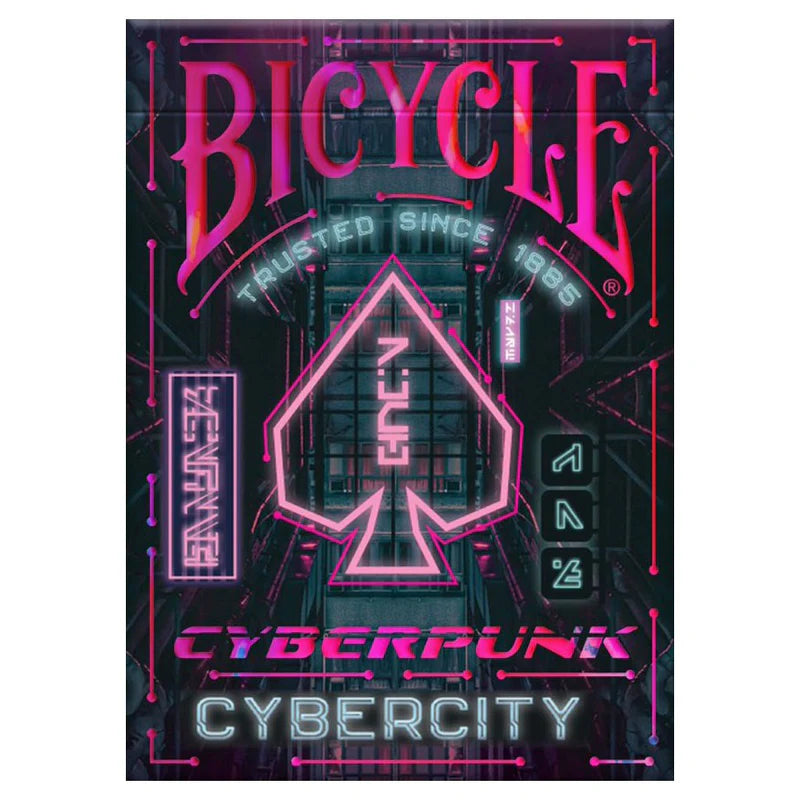 Bicycle Cyberpunk Cybercity