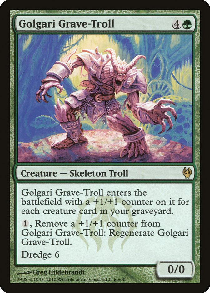 Golgari Grave-Troll - Duel Decks Izzet vs Golgari - 60