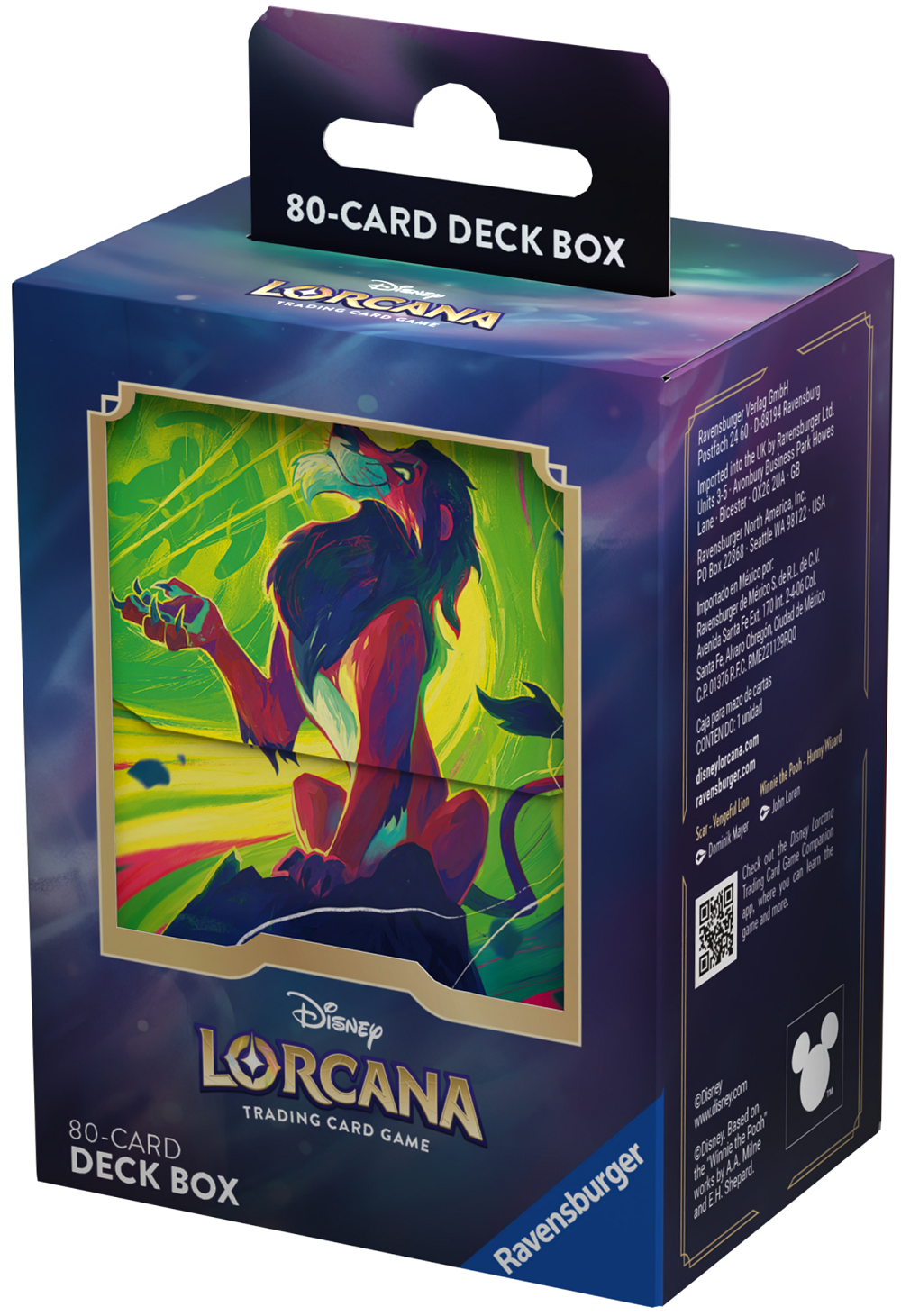 Disney Lorcana - Deck Box - Scar