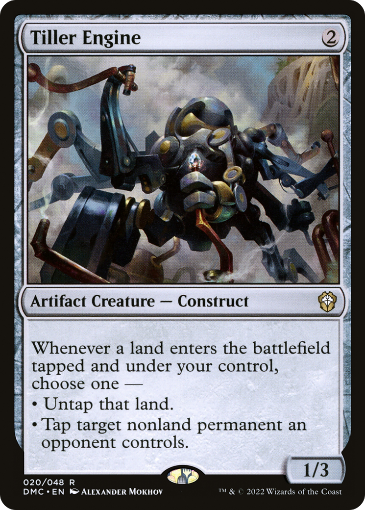 Tiller Engine - Dominaria United Commander - 20