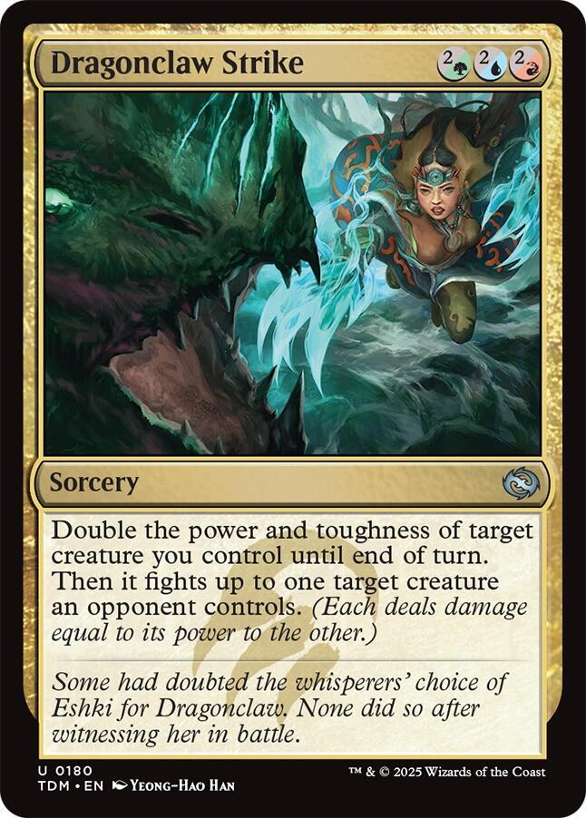 Dragonclaw Strike - Tarkir: Dragonstorm - 180