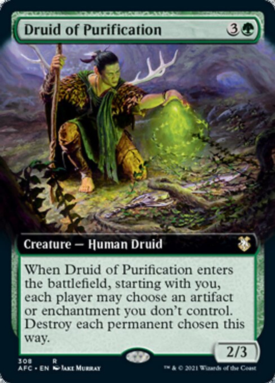 Druid of Purification - Adventures In The Forgotten Realms: Commander - 308