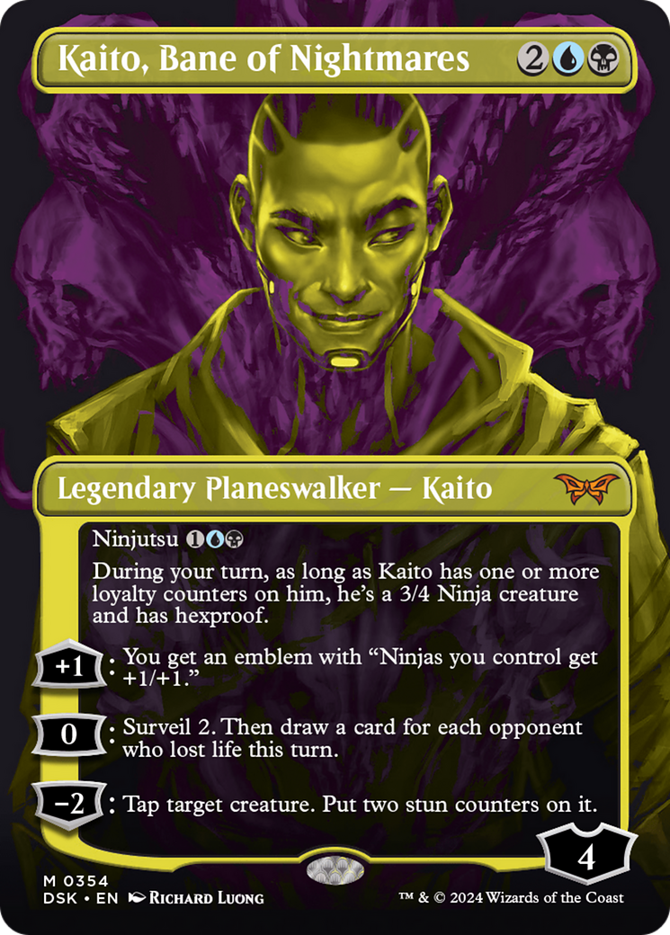 Kaito, Bane of Nightmares - Duskmourn: House of Horror - 354