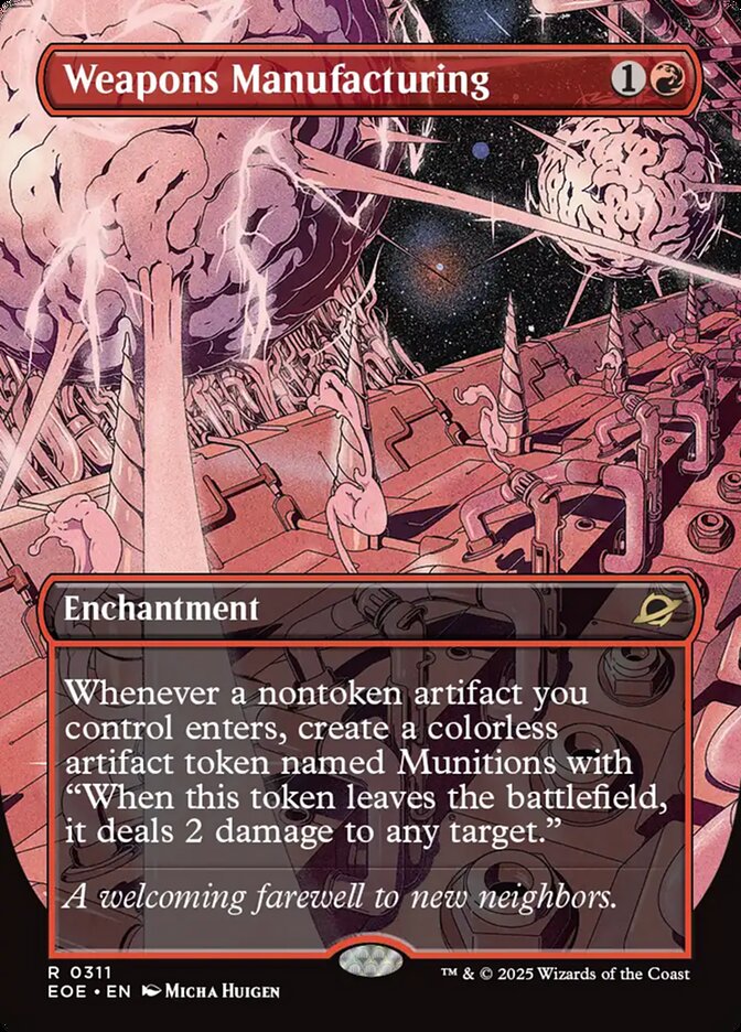 Weapons Manufacturing - Edge of Eternities (EOE) - 311