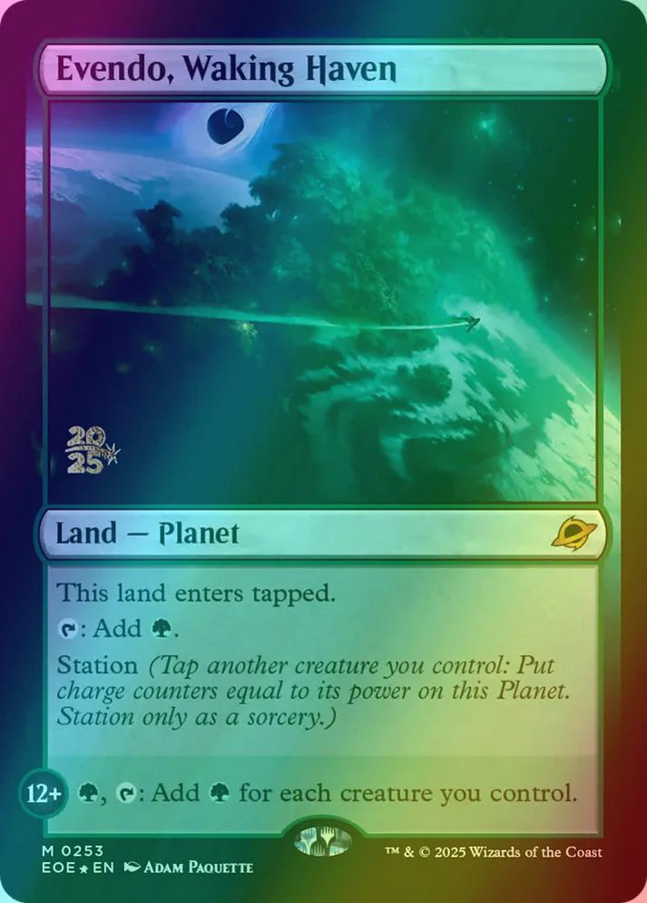 Evendo, Waking Haven - Edge of Eternities: Promos (EOE) - 253