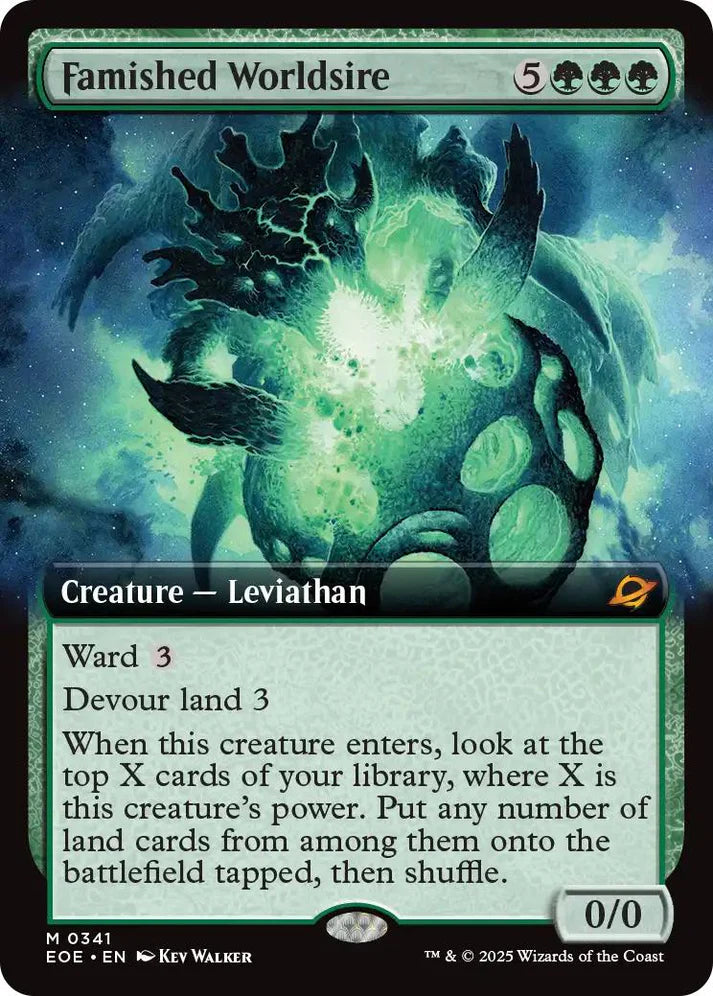 Famished Worldsire - Edge of Eternities (EOE) - 341