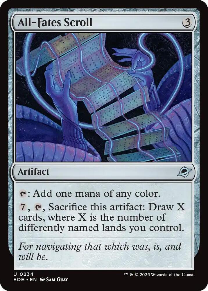 All-Fates Scroll - Edge of Eternities (EOE) - 234