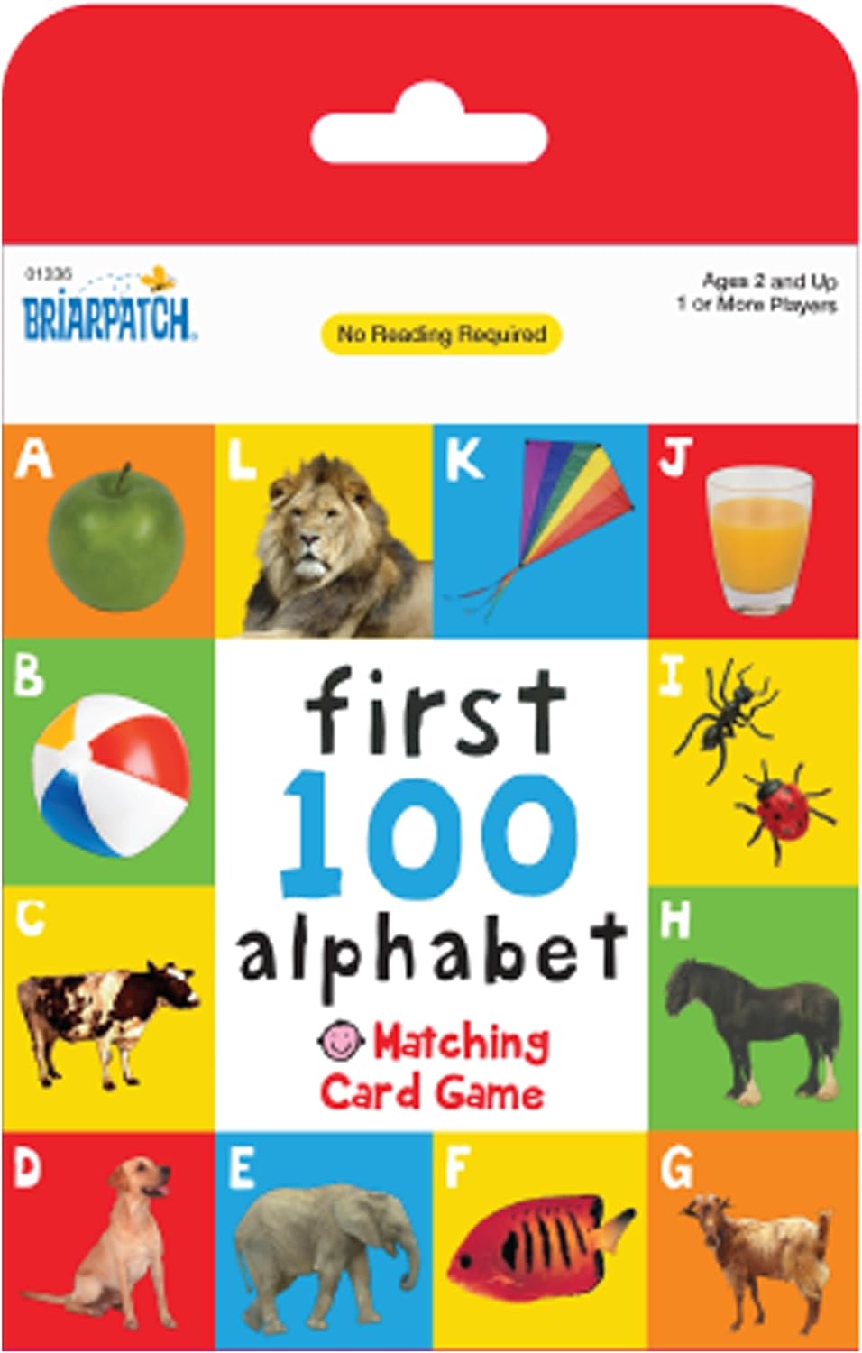 First 100: Alphabet Matching Card Game