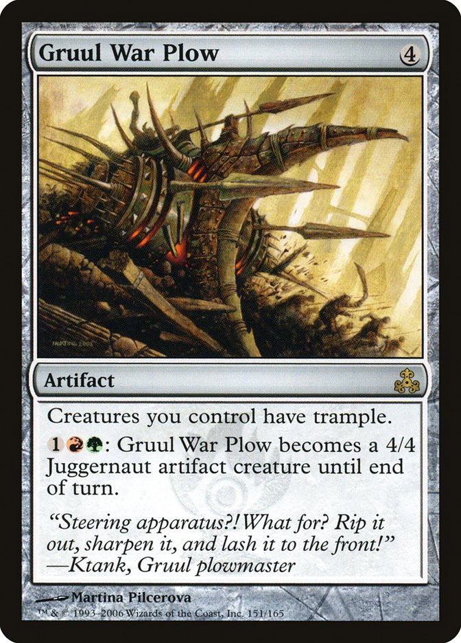 Gruul War Plow - Guildpact - 151