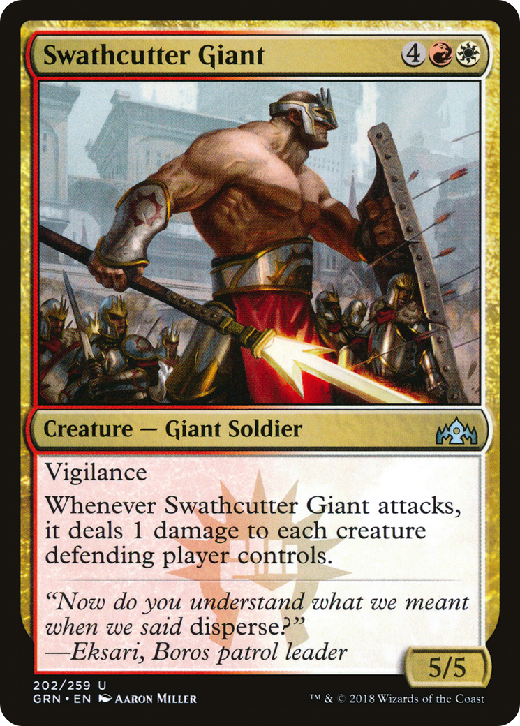 Swathcutter Giant - Guilds of Ravnica - 202