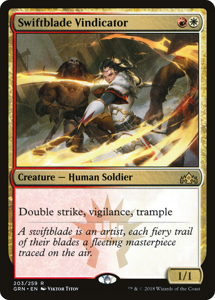 Swiftblade Vindicator - Guilds of Ravnica - 203