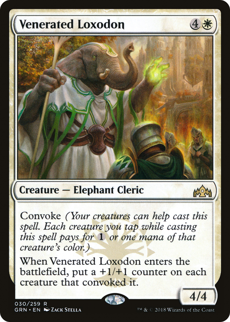 Venerated Loxodon - Guilds of Ravnica - 30