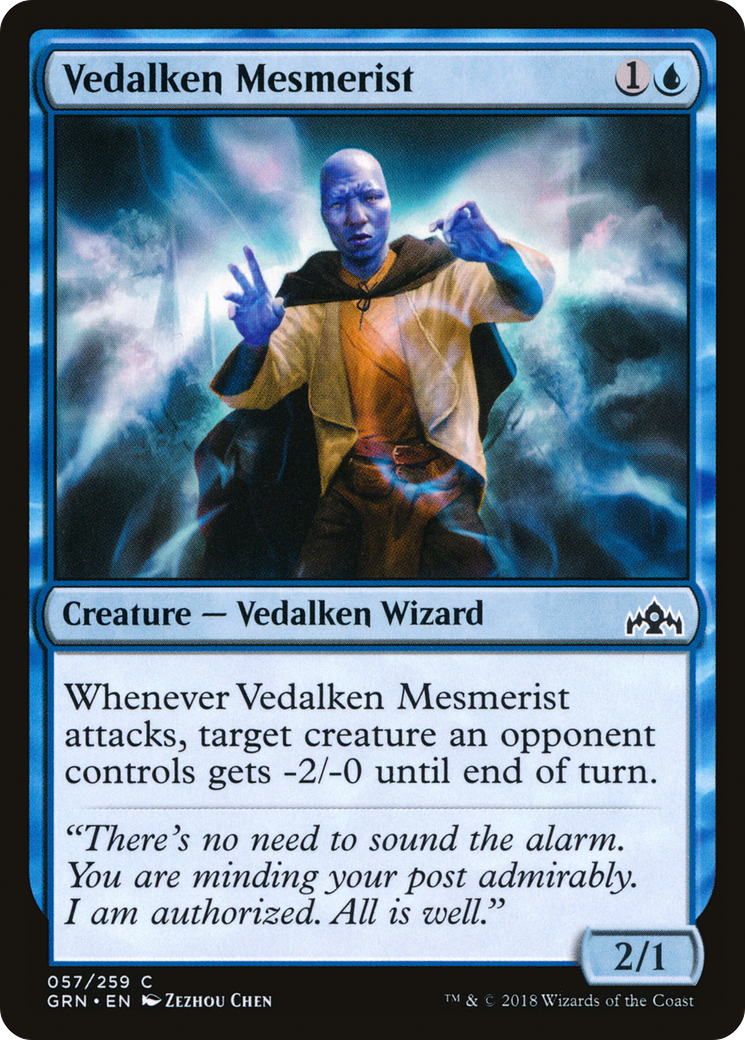 Vedalken Mesmerist - Guilds of Ravnica - 57