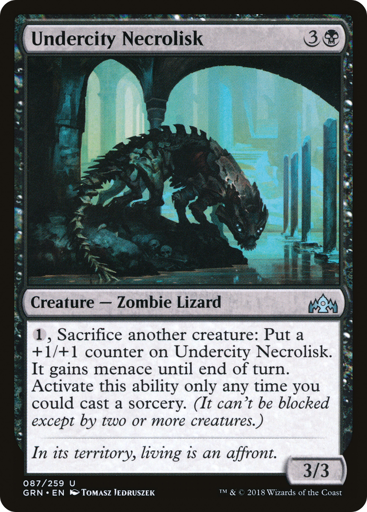 Undercity Necrolisk - Guilds of Ravnica - 87