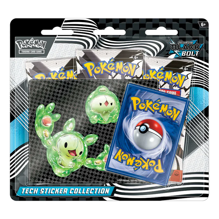 Pokemon SV10.5 Black Bolt - Tech Sticker Collection