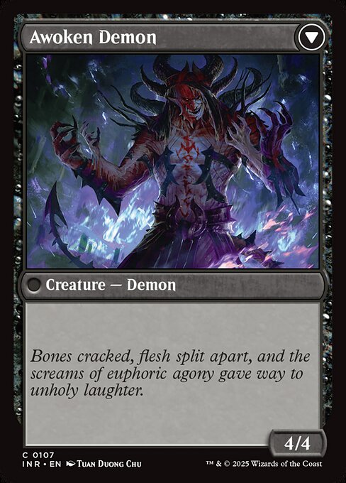 Ecstatic Awakener // Awoken Demon - Innistrad Remastered - 107