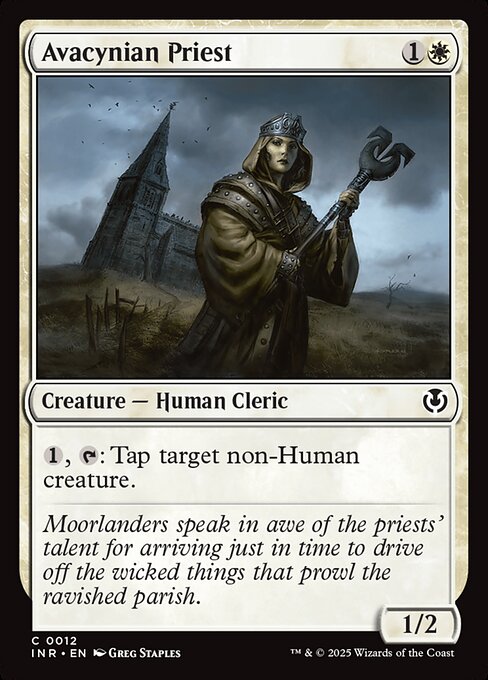 Avacynian Priest - Innistrad Remastered - 12